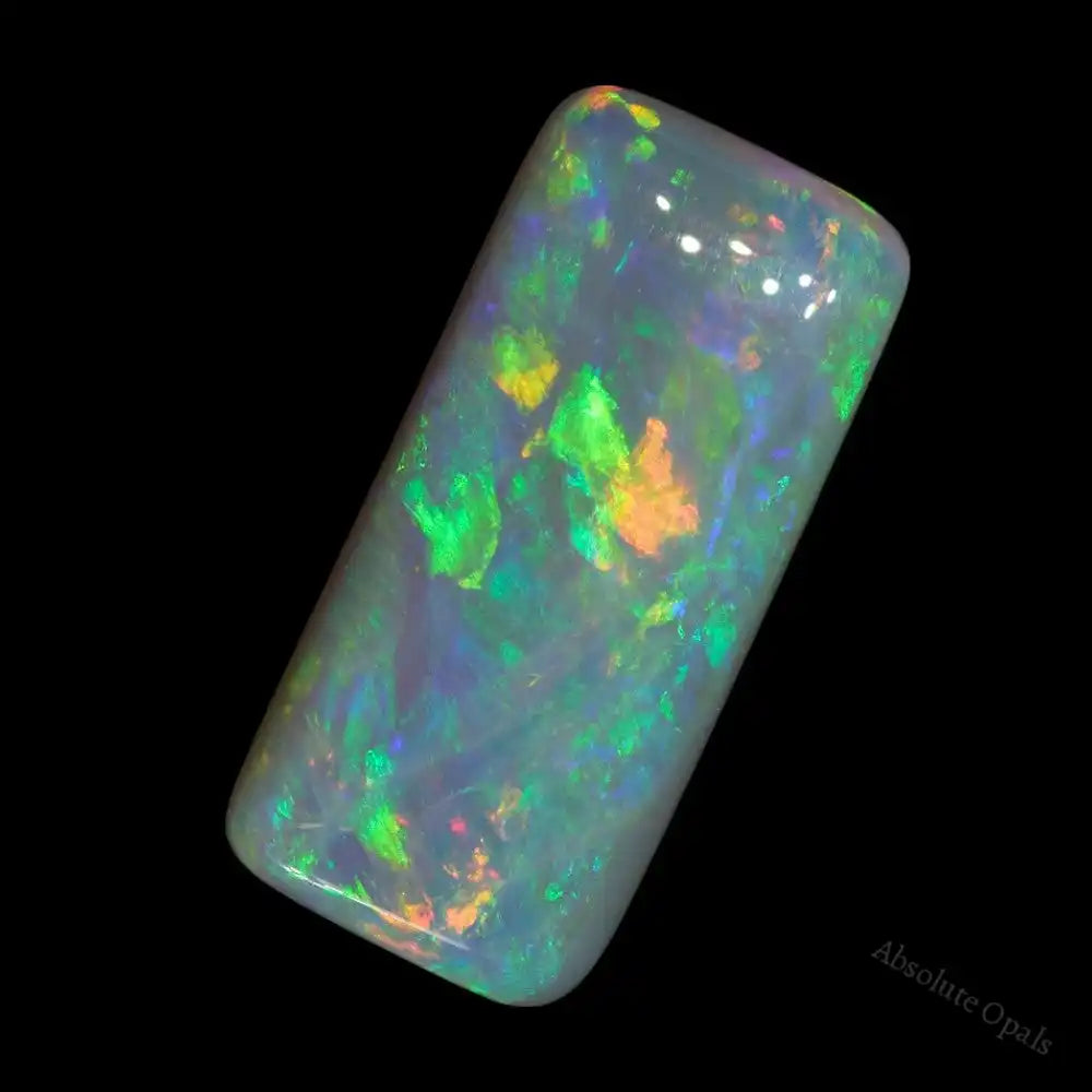 light opal South Australian Opal solid cut stone featuring vibrant natural hues and polished finish, showcasing the unique beauty of Australian opal