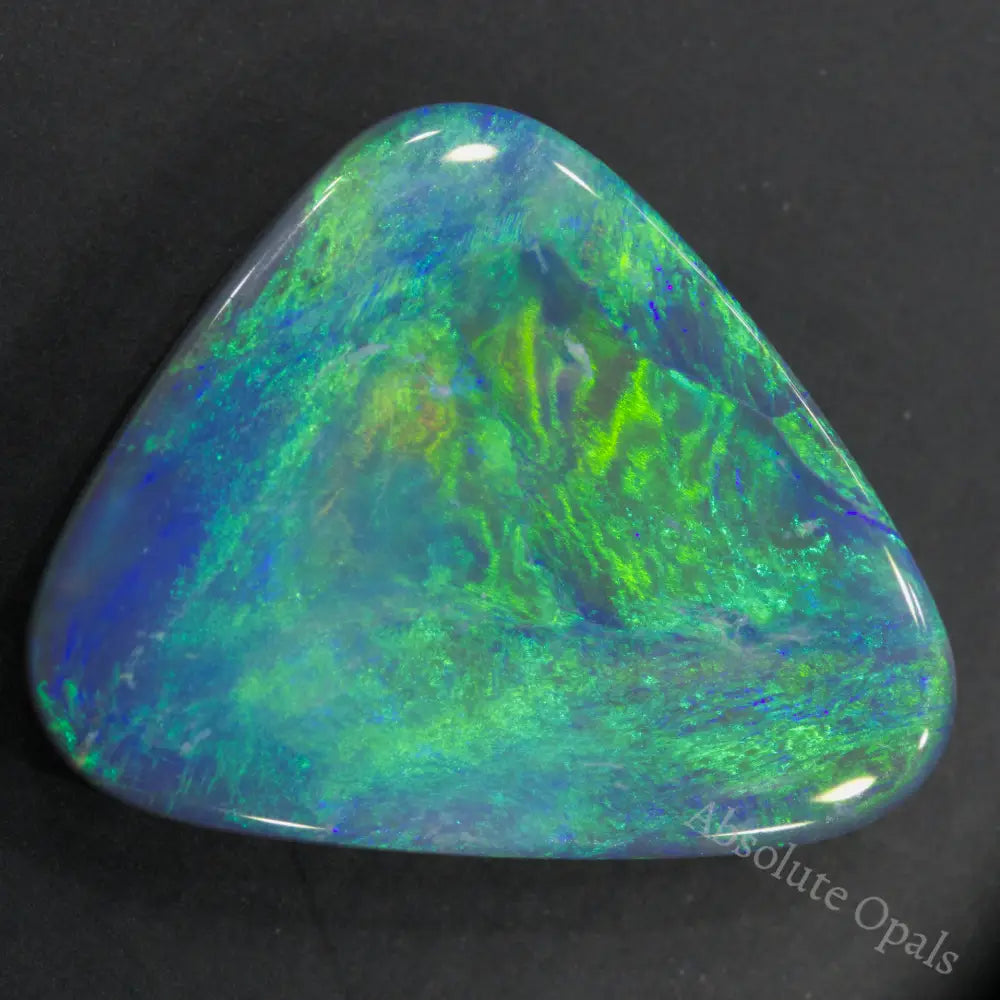 1.89 cts Australian Dark Opal Lightning Ridge Solid Stone