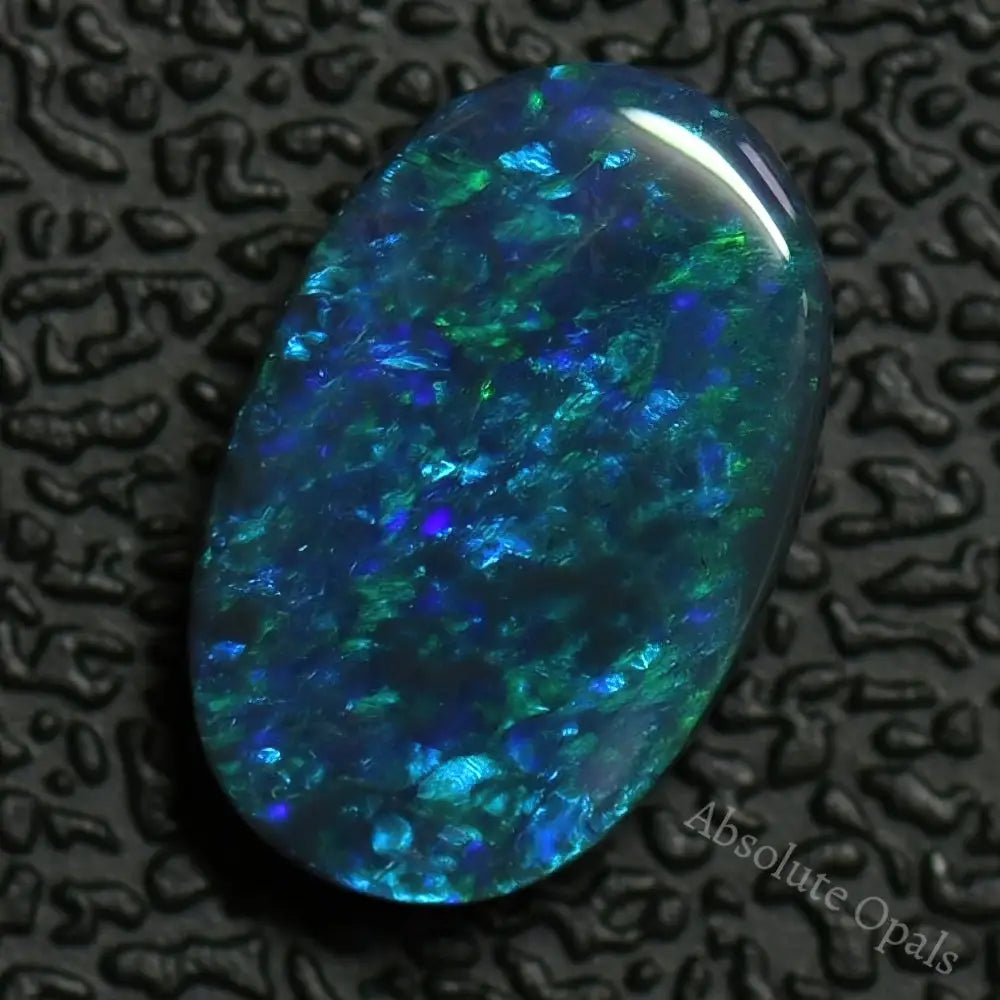Australian Black Solid Opal, Lightning Ridge