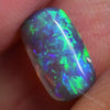 1.94 Cts Australian Semi Black Opal Solid Lightning Ridge - Crystal