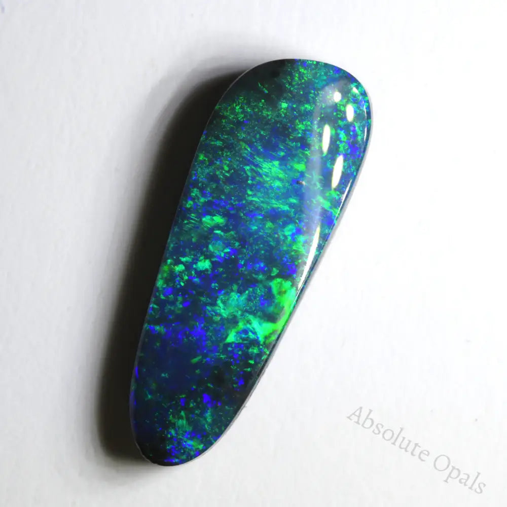 1.98 cts Boulder Opal Cut Stone -Green - Absolute Opals & Gems