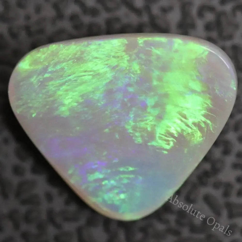 Australian Lightning Ridge, Semi Black Solid Opal, Cabochon Loose Stone