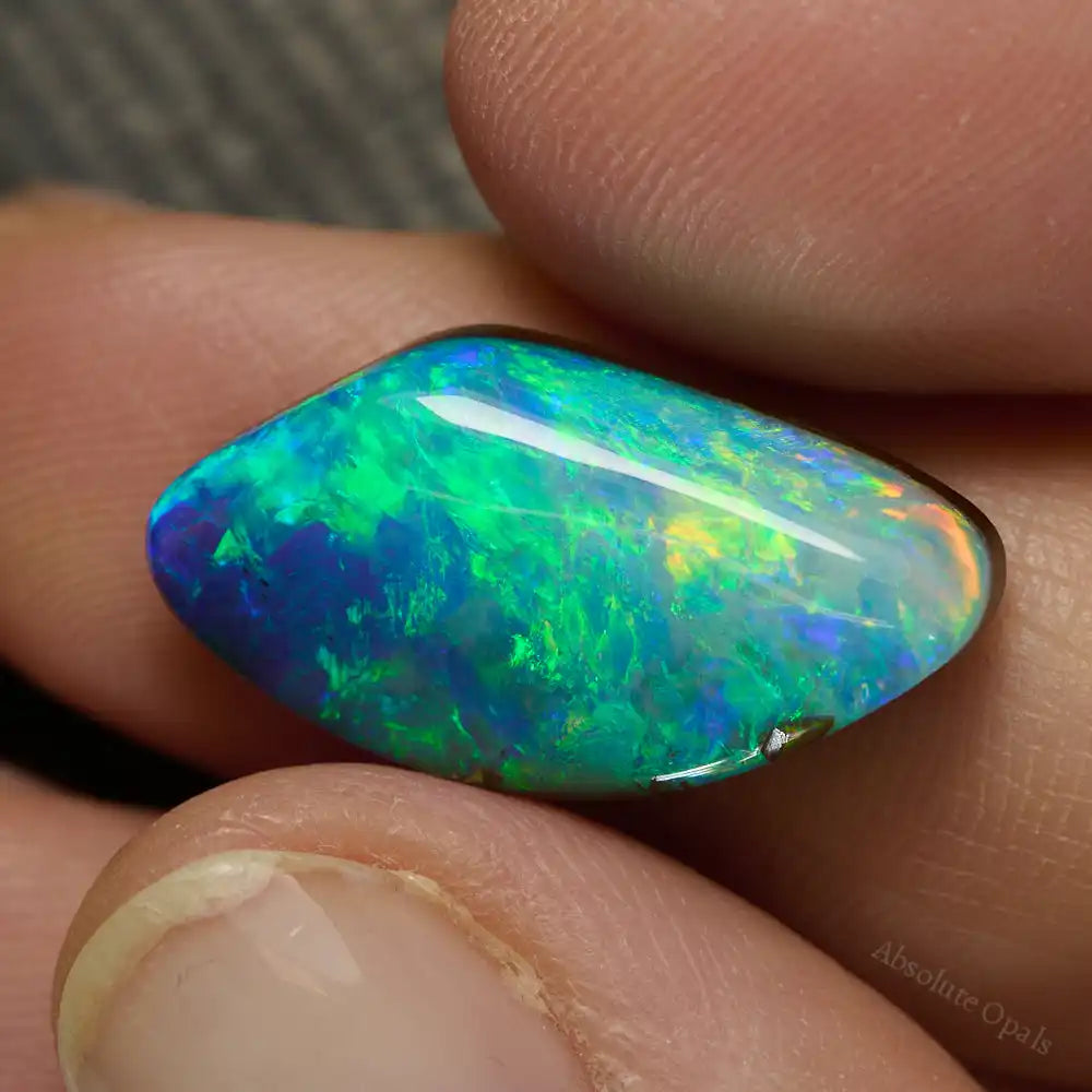 10.69 cts Boulder Opal Cut Stone Boulder Opal