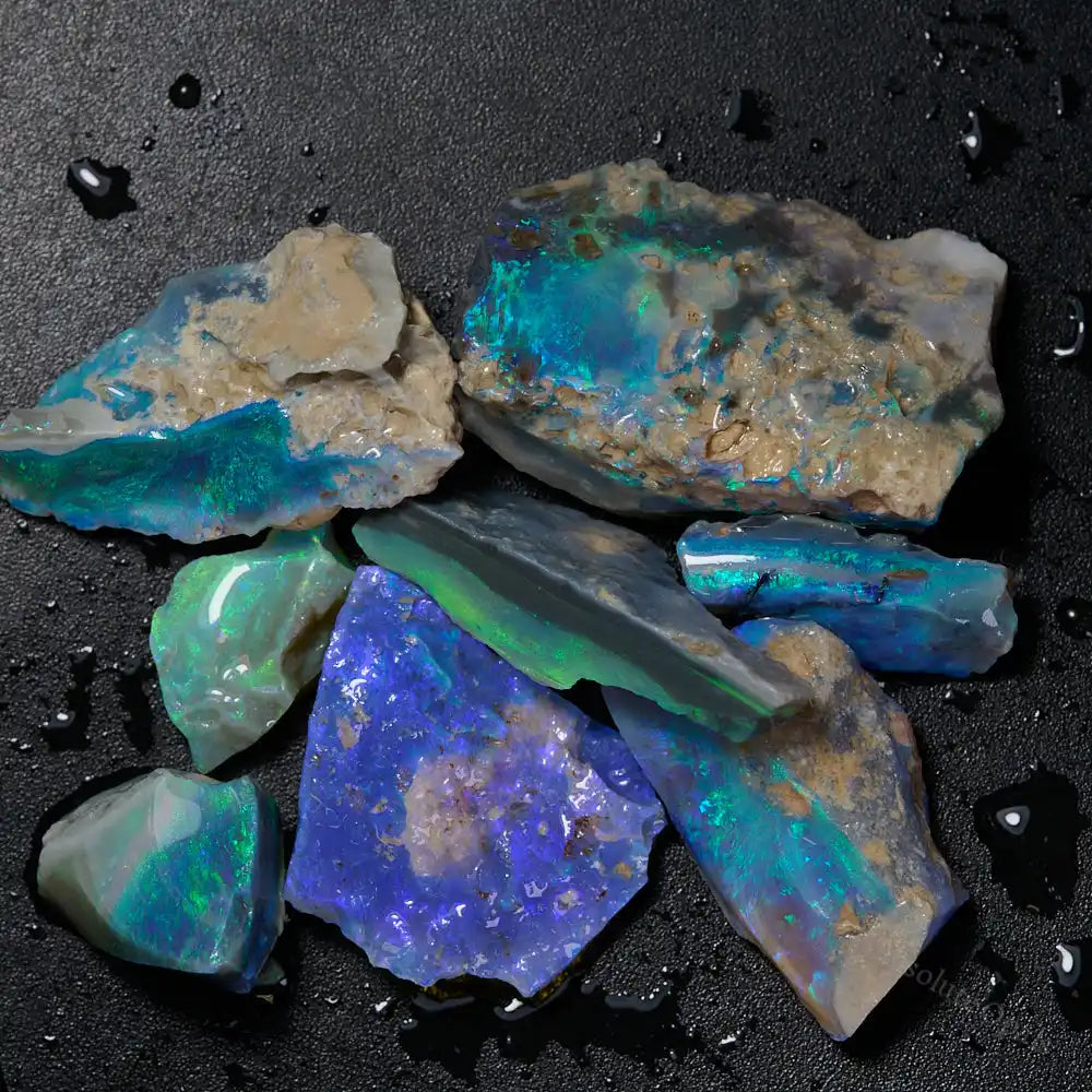 100 cts Rough Opal Parcel Lightning Ridge Rough Opal