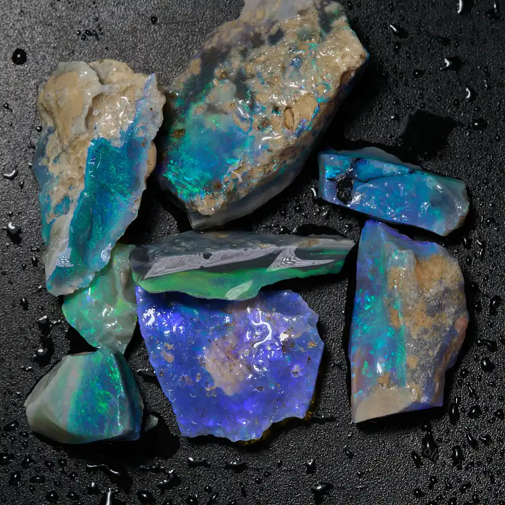 100 cts Rough Opal Parcel Lightning Ridge Rough Opal