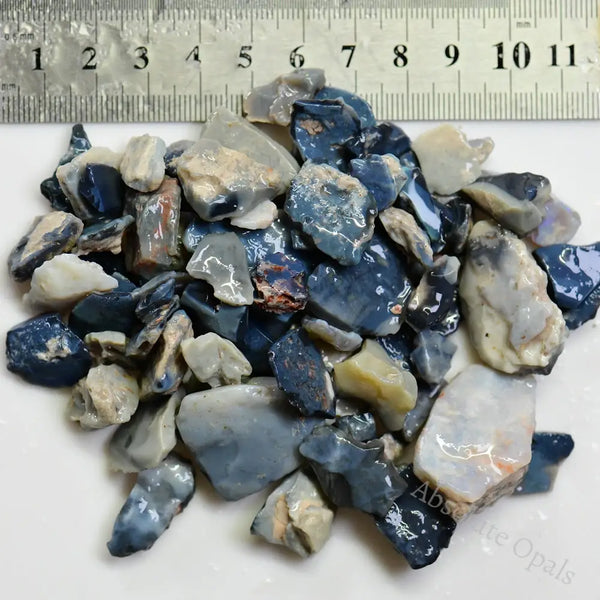104g Australian Rough Opal Parcel, Lightning Ridge - Potch CMR ...