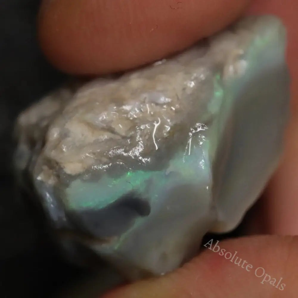 105.25 Cts Australian Solid Semi Black Opal Rough Lightning Ridge Parcel