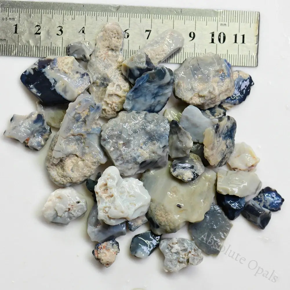 106G Australian Rough Opal Parcel Lightning Ridge - Potch