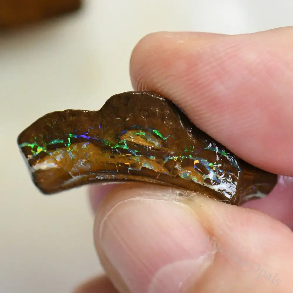 108.55 Cts Australian Boulder Opal Rough Parcel