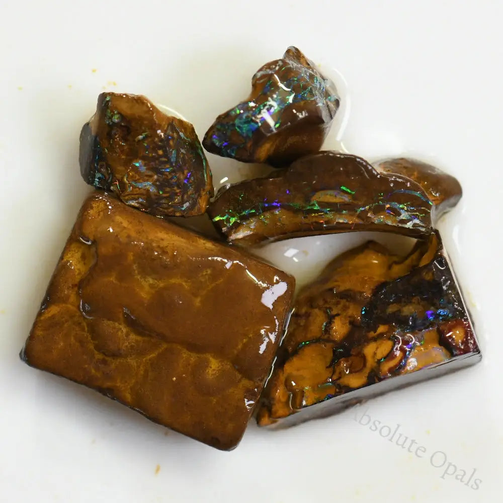 108.55 Cts Australian Boulder Opal Rough Parcel