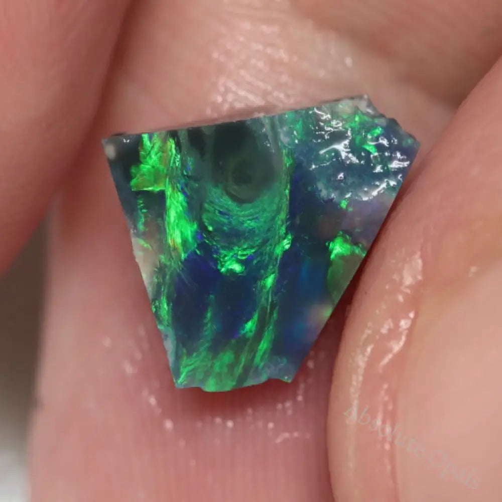 11.2 Cts Australian Rough Black Opal Parcel Rubs Lightning Ridge Cmr