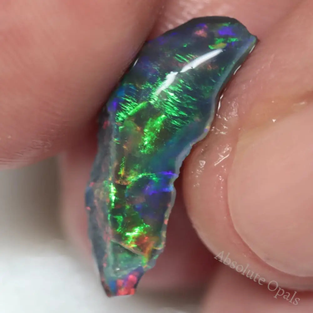 11.2 Cts Australian Rough Black Opal Parcel Rubs Lightning Ridge Cmr