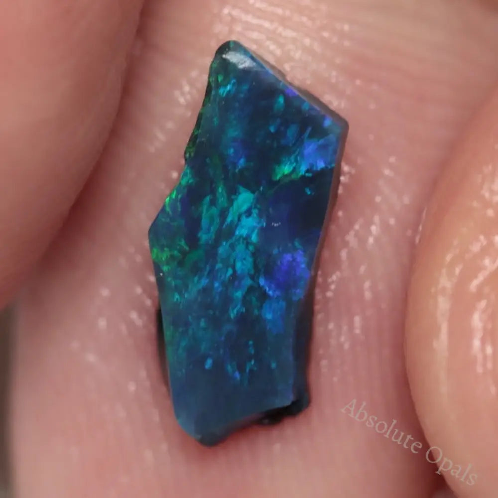 11.2 Cts Australian Rough Black Opal Parcel Rubs Lightning Ridge Cmr