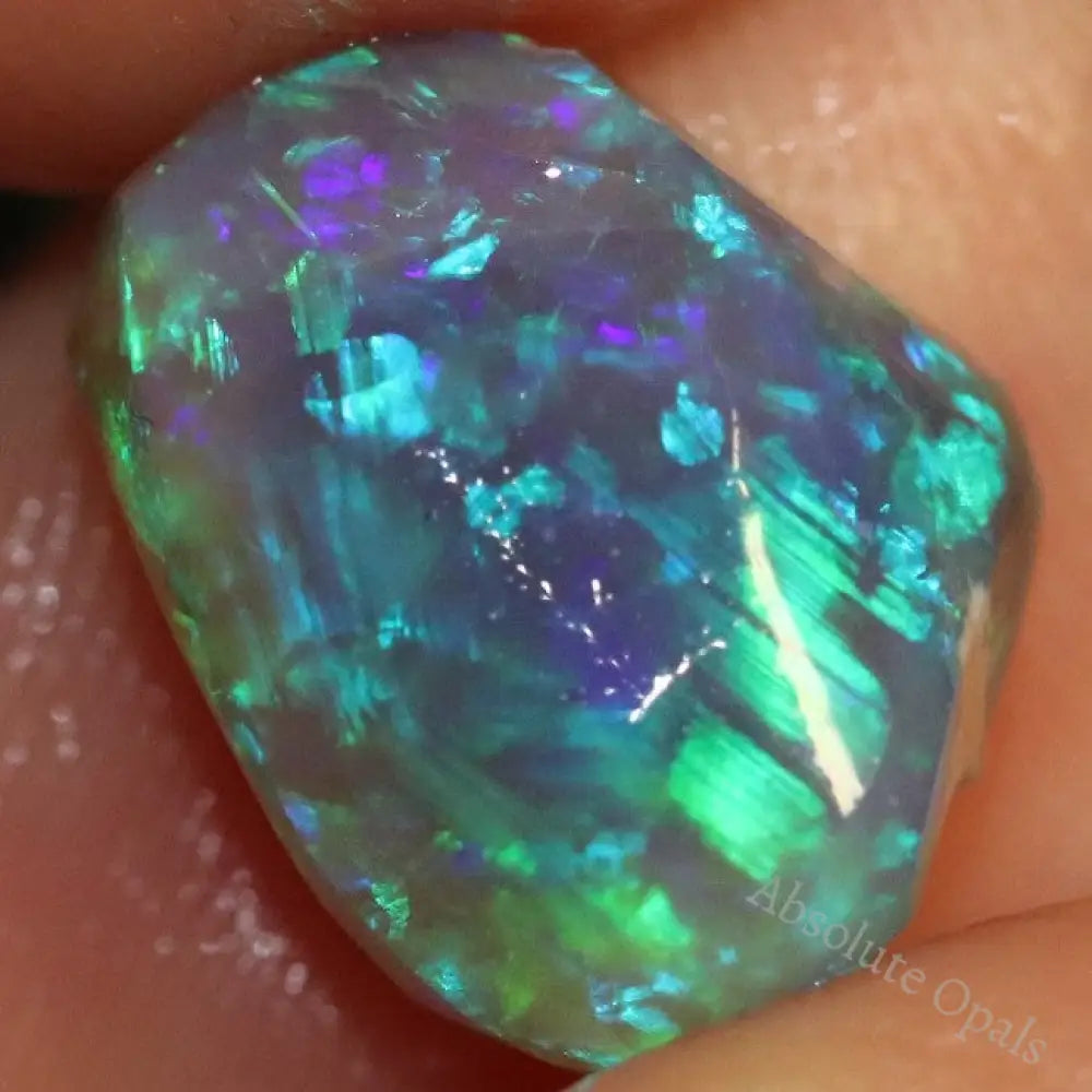 11.25 Cts Australian Solid Semi Black Opal Rough Nobby Lightning Ridge Parcel