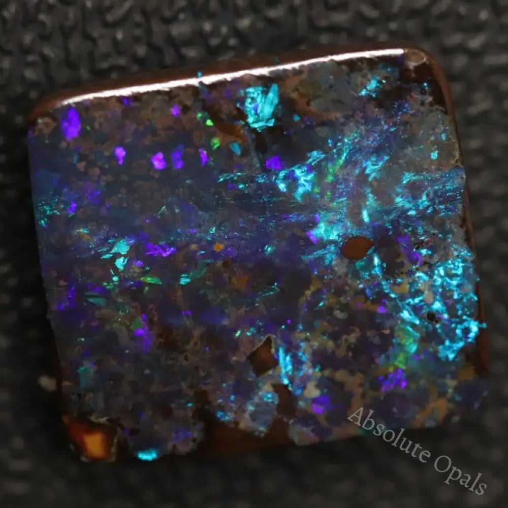 11.34 Cts Australian Boulder Opal Cut Loose Gem Stone