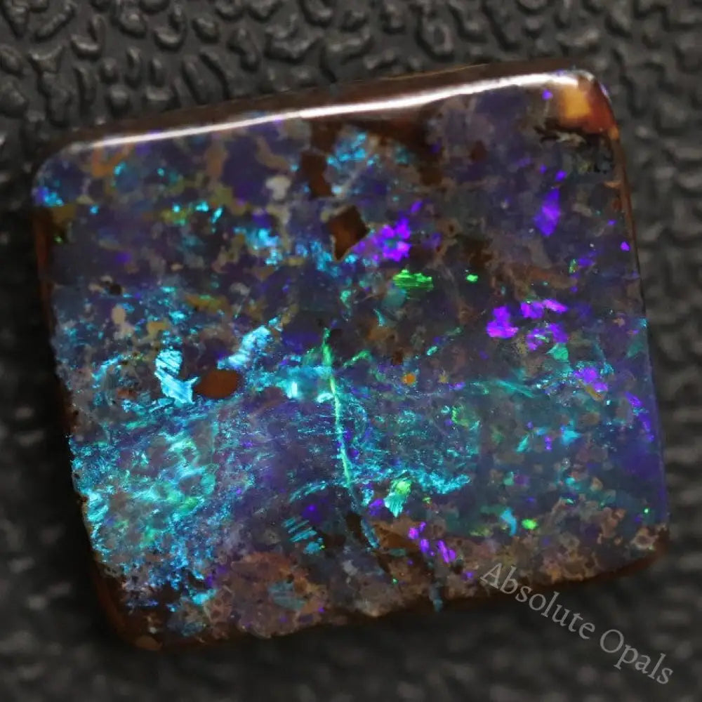 11.34 Cts Australian Boulder Opal Cut Loose Gem Stone