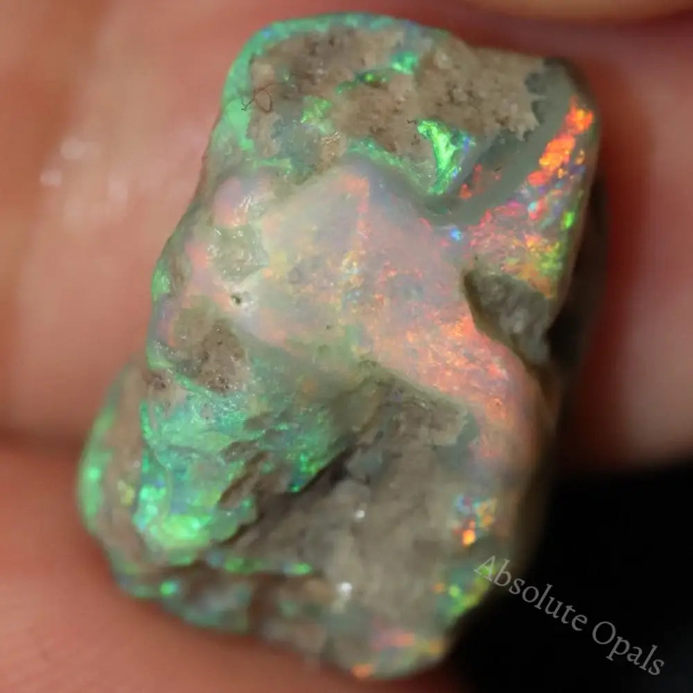 11.4 Cts Single Opal Rough For Carving 16.9X12.0X10.3Mm