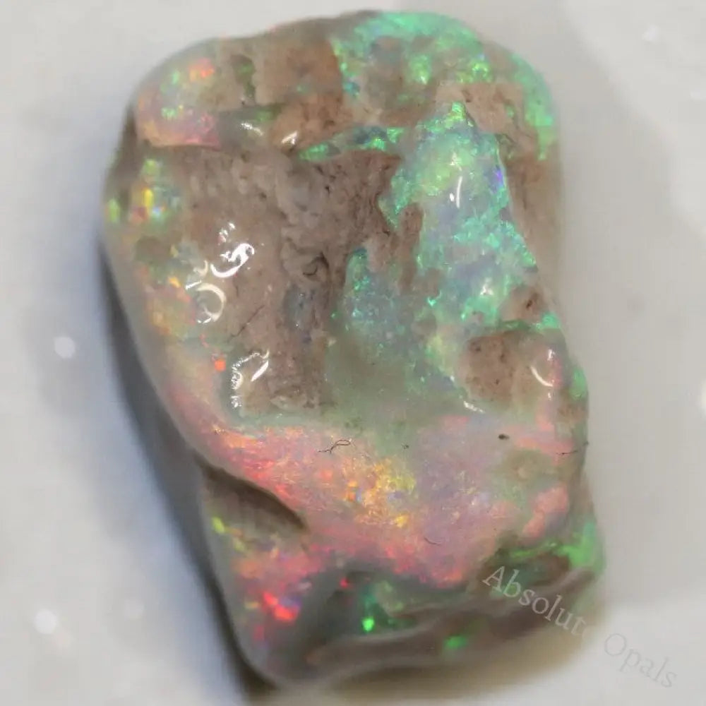 11.4 Cts Single Opal Rough For Carving 16.9X12.0X10.3Mm