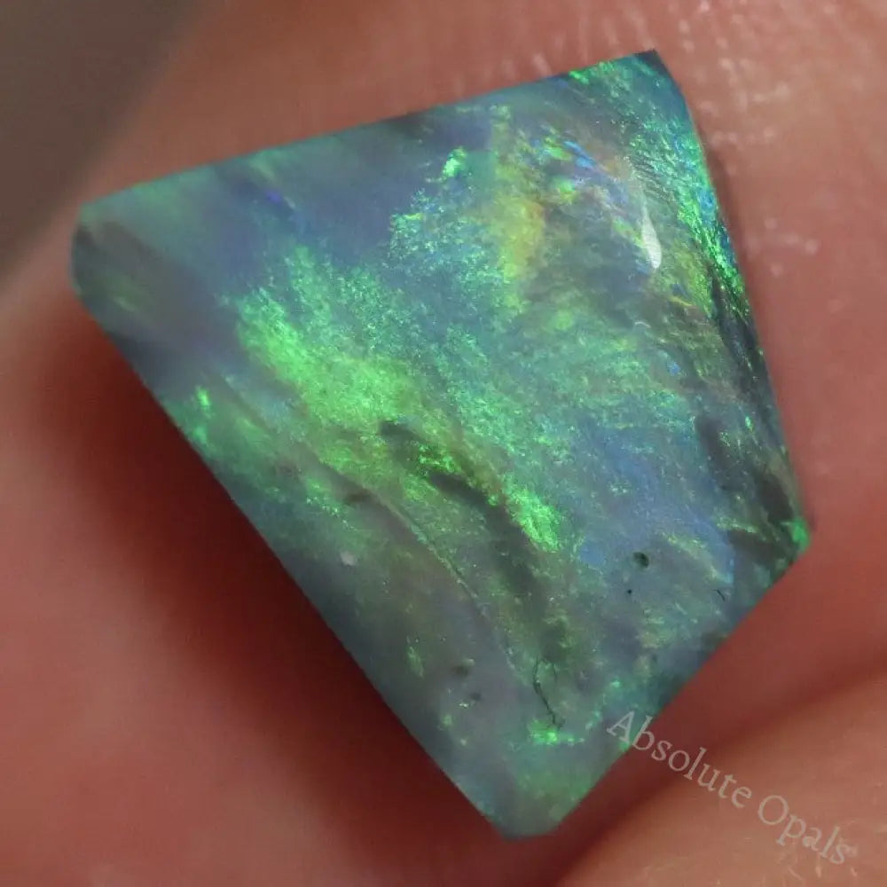 11.9 Cts Black Opal Rough Parcel Rubs 11.3-15.6X6.2-13.5X2.6-6.4Mm