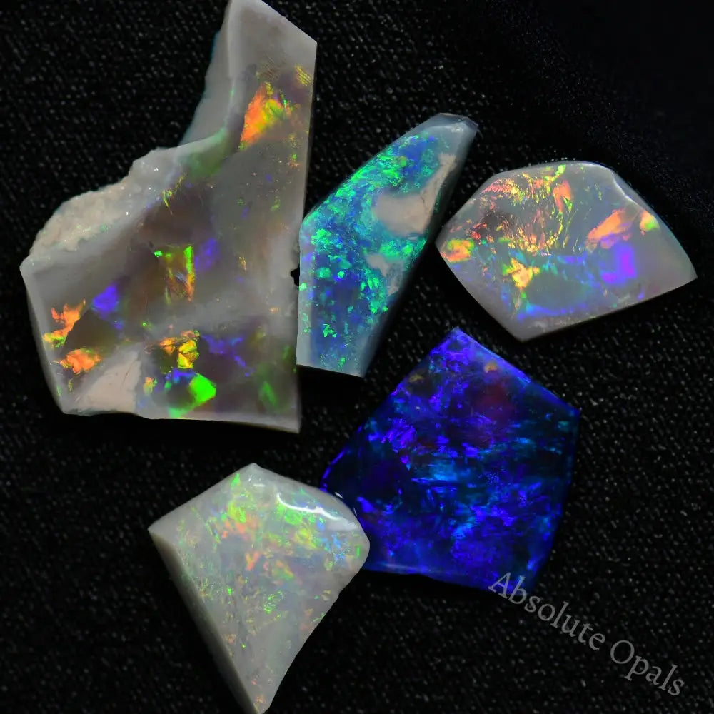 11 Cts Australian Opal Rough Parcel Rubs Lightning Ridge