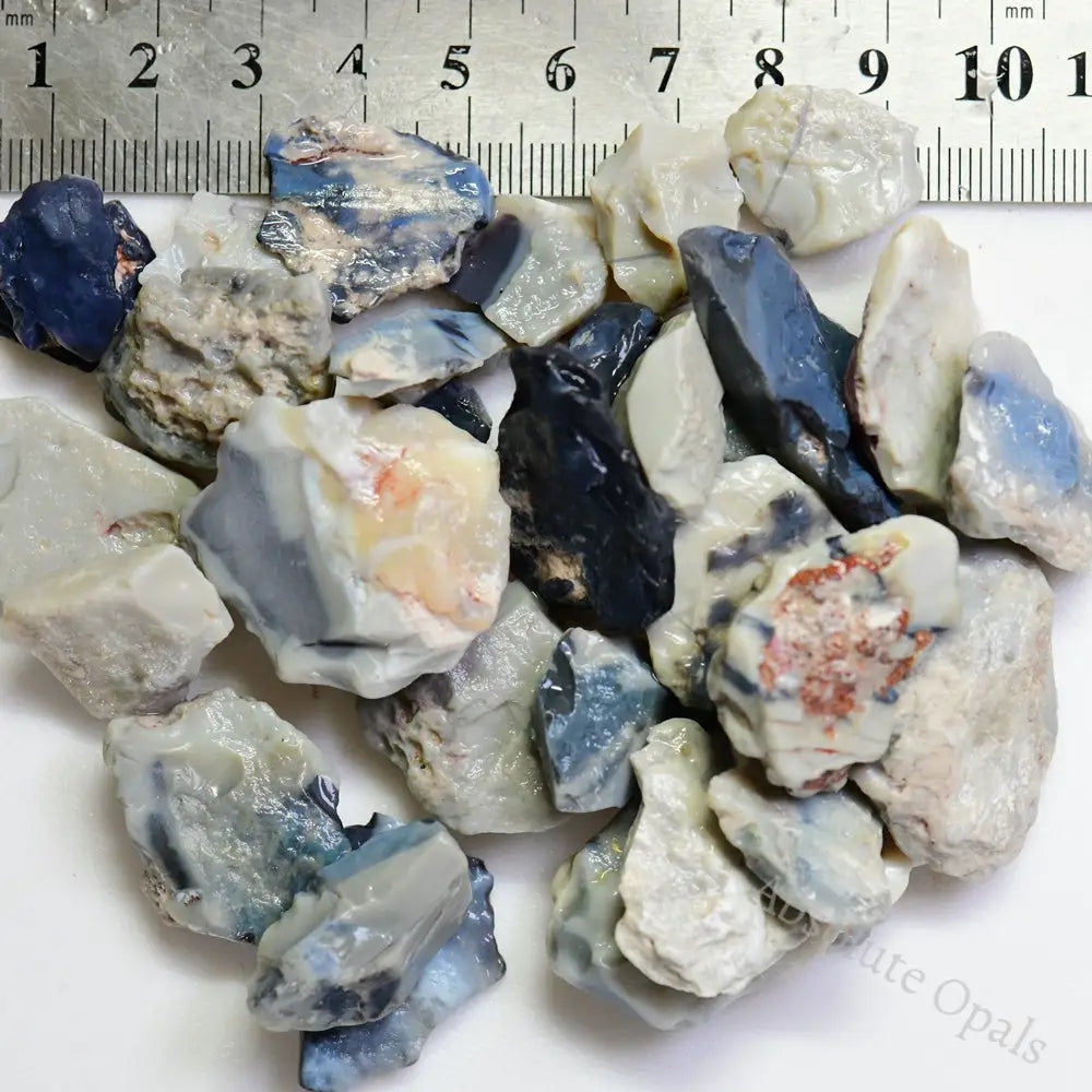 111G 555Cts Australian Rough Opal Parcel Lightning Ridge - Potch Cmr