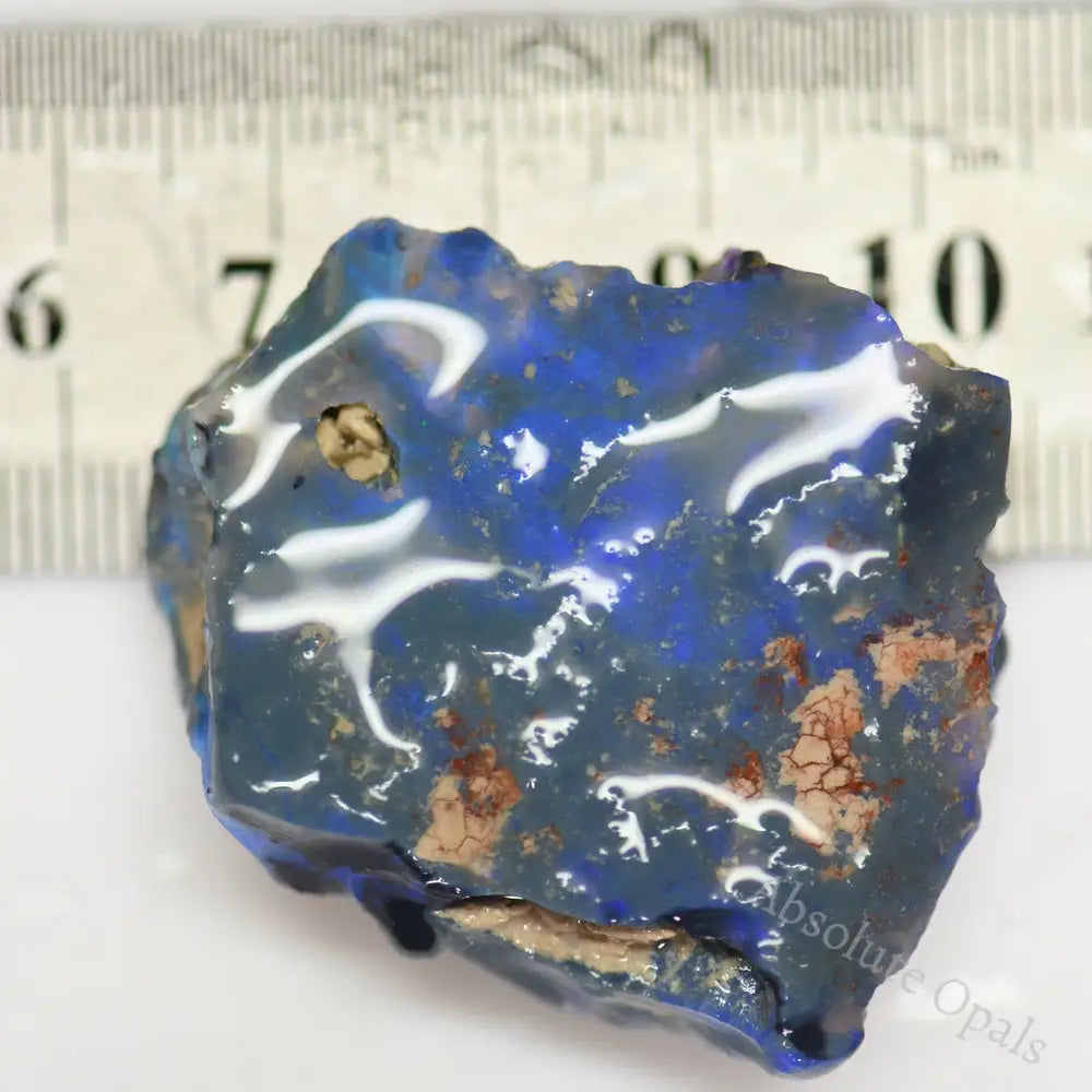 115.1 Cts Australian Rough Opal Lightning Ridge For Carving