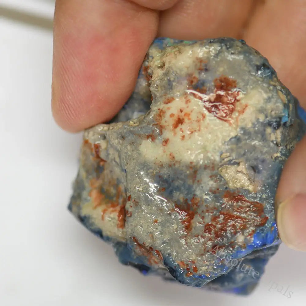 115.1 Cts Australian Rough Opal Lightning Ridge For Carving