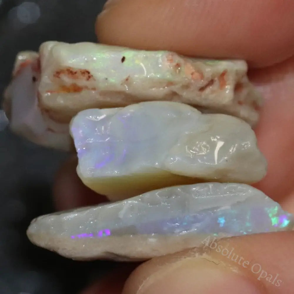 116.30 Cts Australian Solid Semi Black Opal Rough Lightning Ridge Parcel Stones