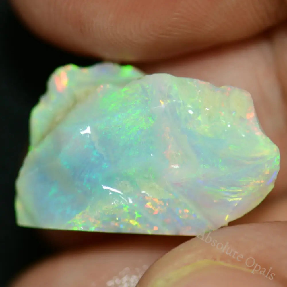12.0 Cts Australian Rough Opal For Carving Lightning Ridge Single