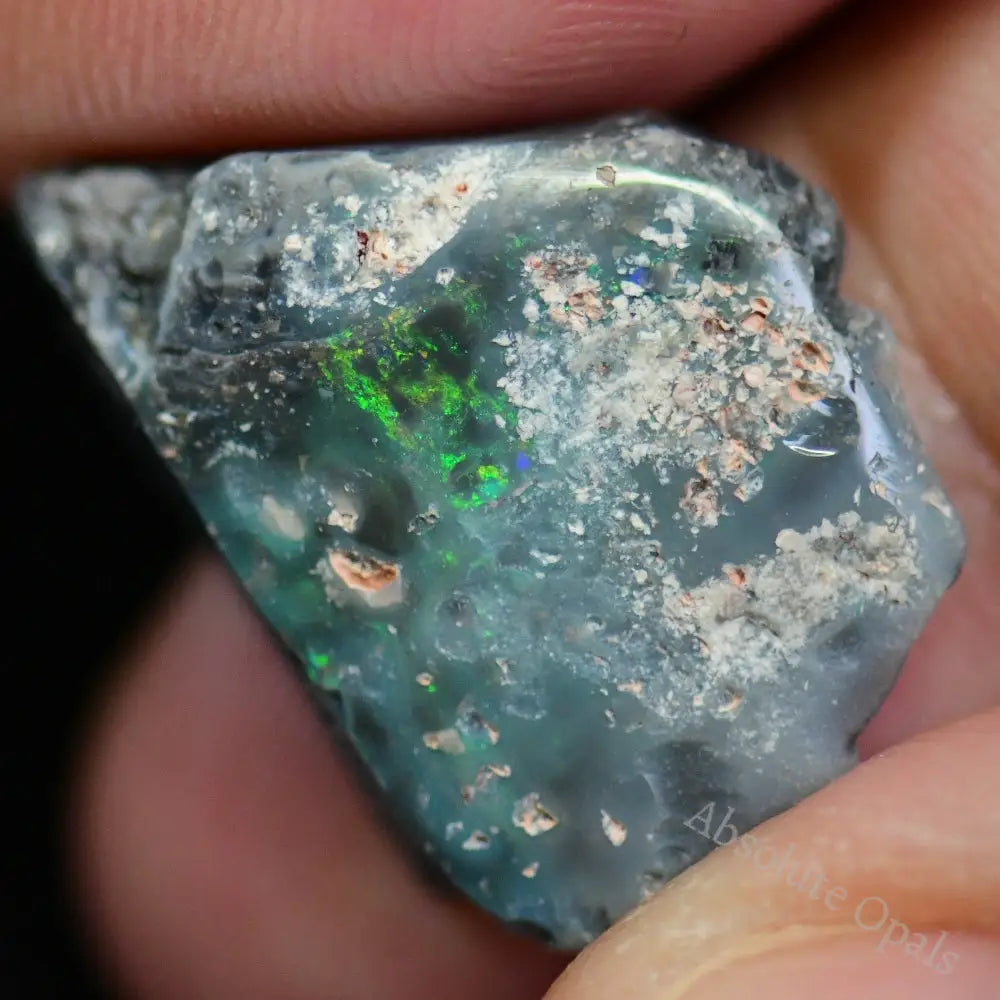 12.05 Cts Australian Opal Rough Lightning Ridge Polished Specimen Cmr