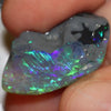 12.05 Cts Single Black Opal Rough Gem Stone 24.8X13.5X8.4Mm