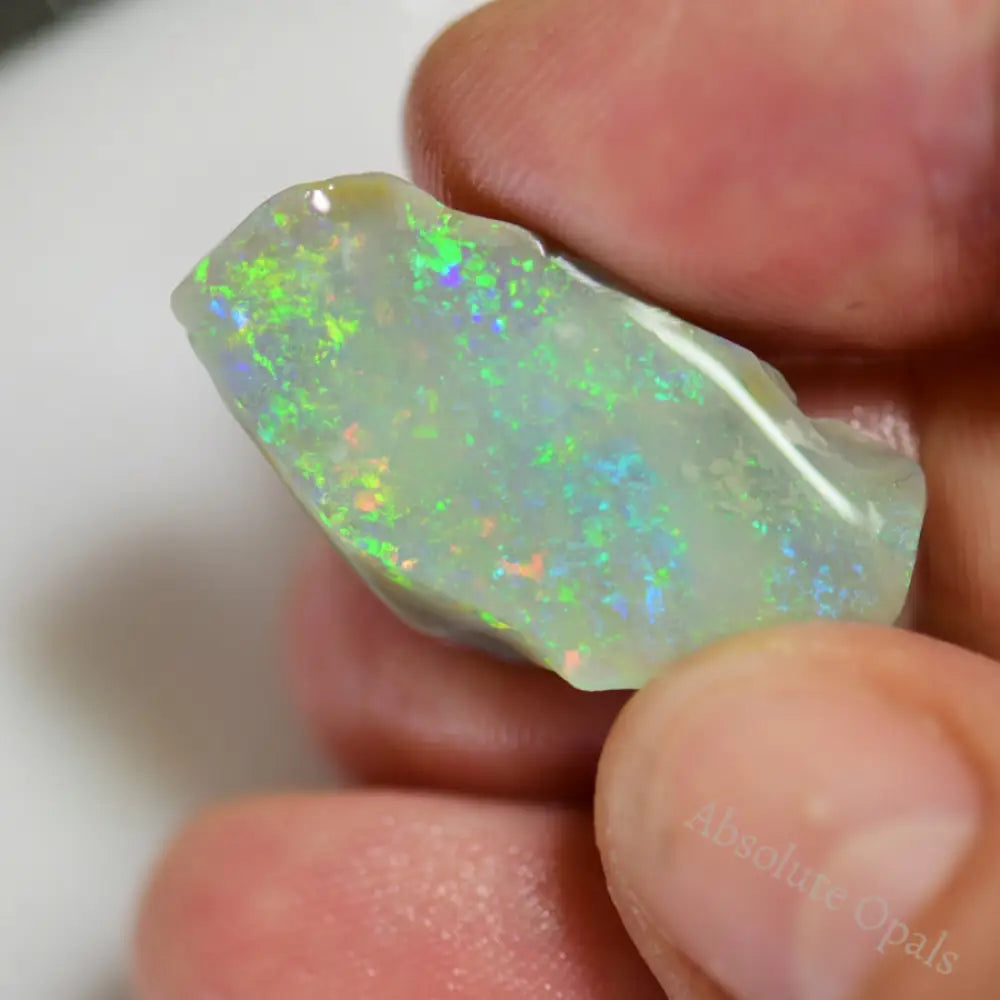 12.1 Cts Australian Opal Lightning Ridge Solid Rough Rub