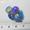 12.3 cts Rough Black Opal Rubs Parcel Lightning Ridge Rough Opal