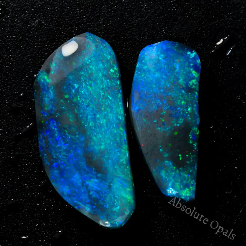 black rough opal