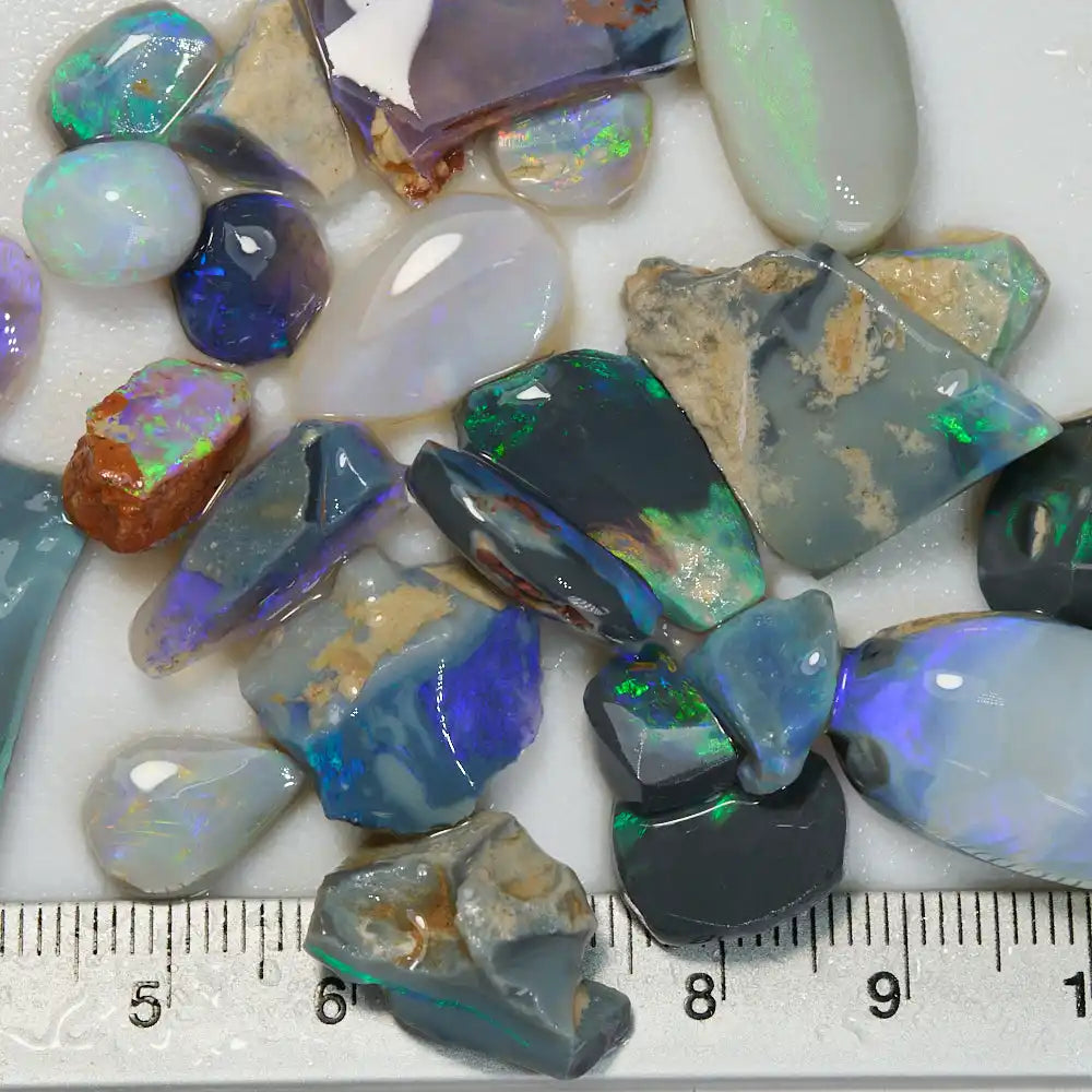 120 cts Rough Opal Parcel Lightning Ridge - Offcuts Rough Opal