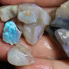 121.10 Cts Australian Solid Semi Black Opal Rough Lightning Ridge Parcel