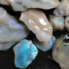 121.10 Cts Australian Solid Semi Black Opal Rough Lightning Ridge Parcel