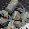 125.90 Cts Australian Solid Semi Black Opal Rough Lightning Ridge Parcel