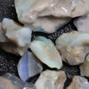 125.90 Cts Australian Solid Semi Black Opal Rough Lightning Ridge Parcel