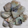125.90 Cts Australian Solid Semi Black Opal Rough Lightning Ridge Parcel