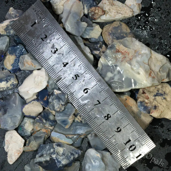 125g 625cts Rough Opal Parcel, Lightning Ridge - Potch CMR - Absolute ...