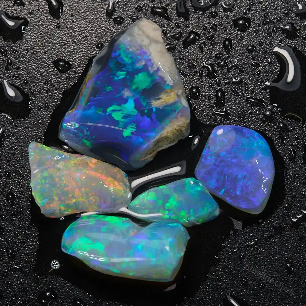 rough opal parcel