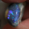 13.15 Cts Australian Semi Black Opal Rough Lightning Ridge Polished Specimen