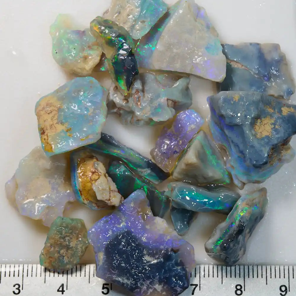 130 cts Rough Opal Parcel Lightning Ridge -Mine Run Rough Opal