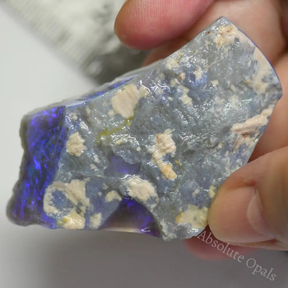 133 Cts Australian Rough Opal Lightning Ridge Single