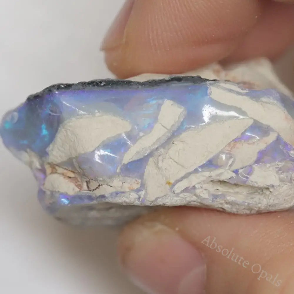 135.70 Cts Australian Semi Black Opal Rough Specimen Lightning Ridge Cmr