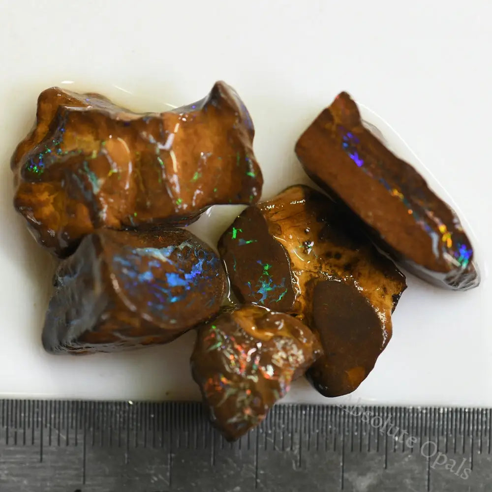136.10 Cts Australian Boulder Opal Rough Parcel