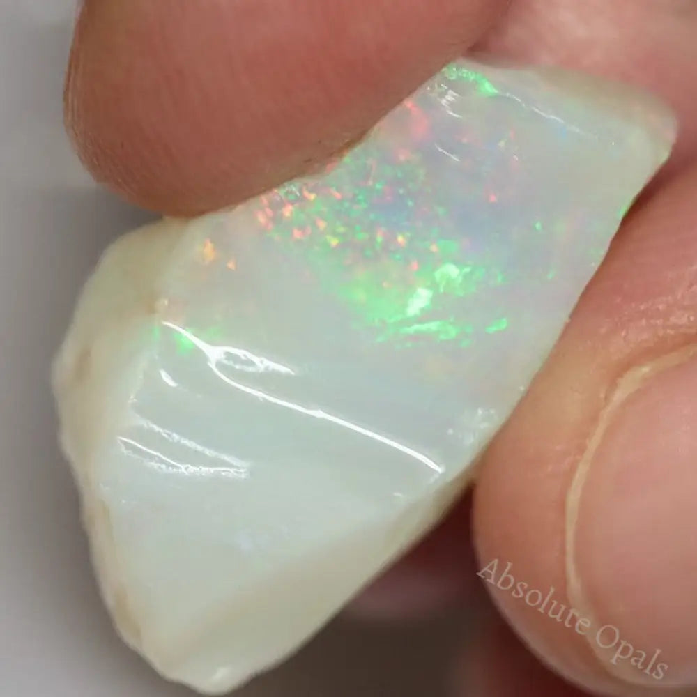 14.0 Cts Single Opal Rough For Carving L 24.4X14.0X9.0 Mm