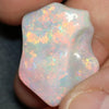 14.10 Cts Australian Opal Lightning Ridge Carving Solid Loose Stone Semi Black