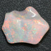 14.10 Cts Australian Opal Lightning Ridge Carving Solid Loose Stone Semi Black